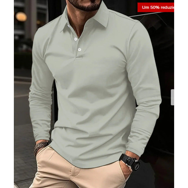 Men's Stretch Long Sleeve T-Shirt
