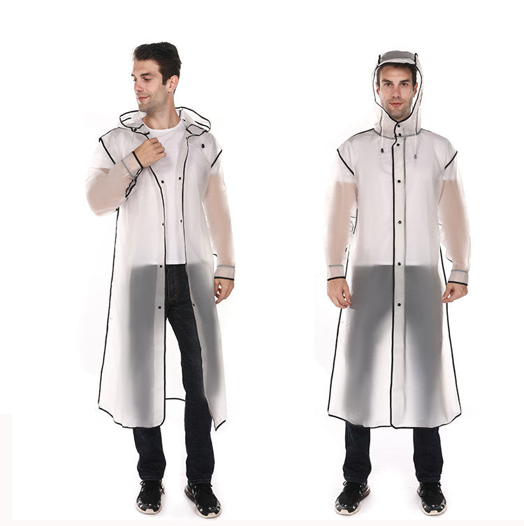 Men's Long Raincoat