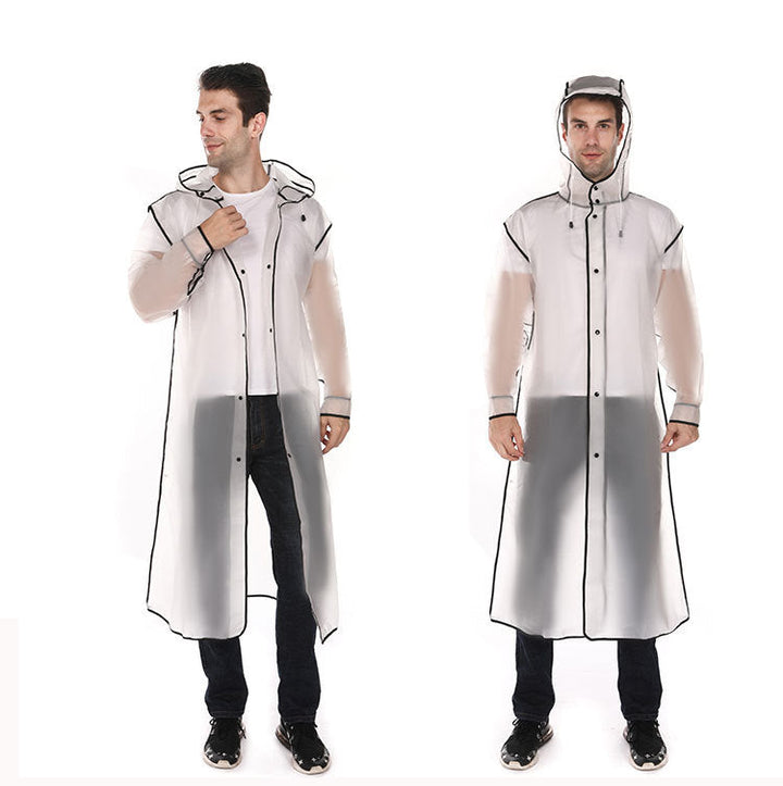 Men's Long Raincoat