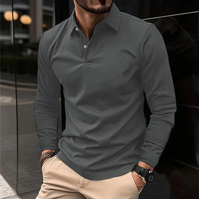 Men's Stretch Long Sleeve T-Shirt
