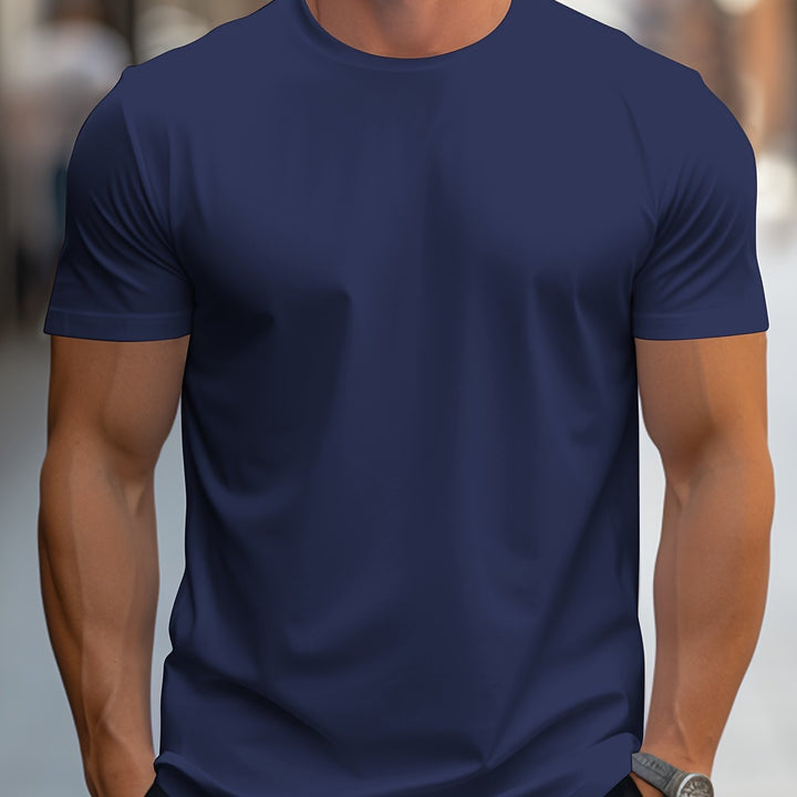 Men's Basic Crew Neck T-Shirt