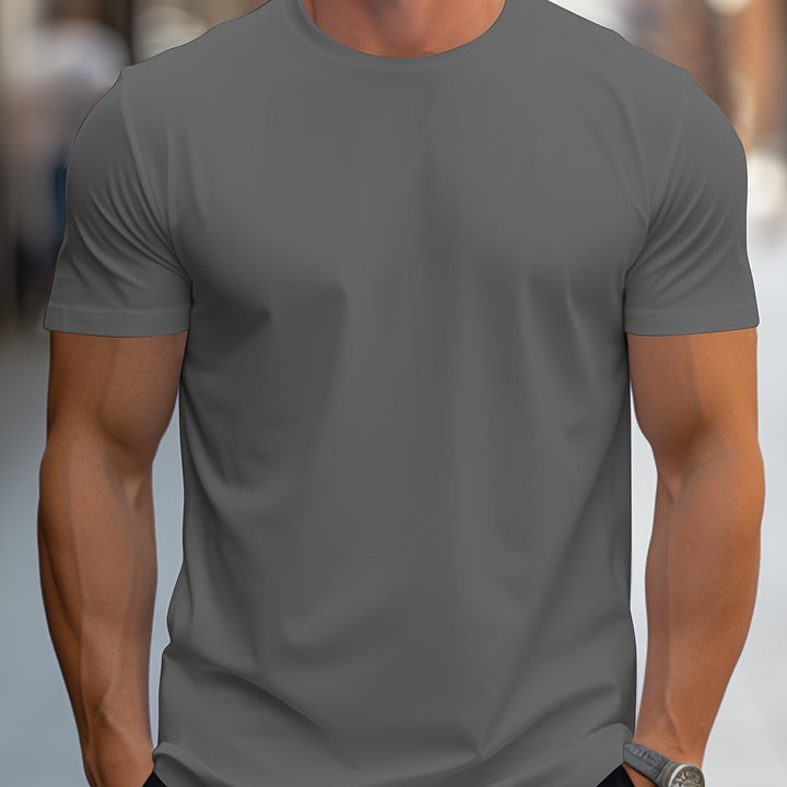 Men's Basic Crew Neck T-Shirt