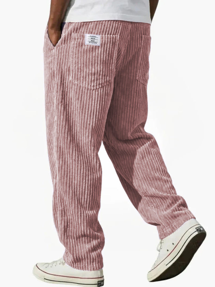 Men's Textured Corduroy Pants