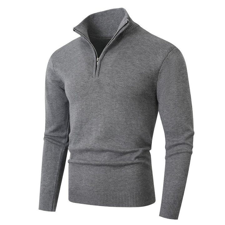 Men's Half Zip Knit Sweater