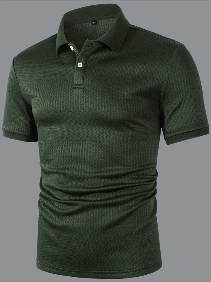 Men's Stretch Knit Polo Shirt