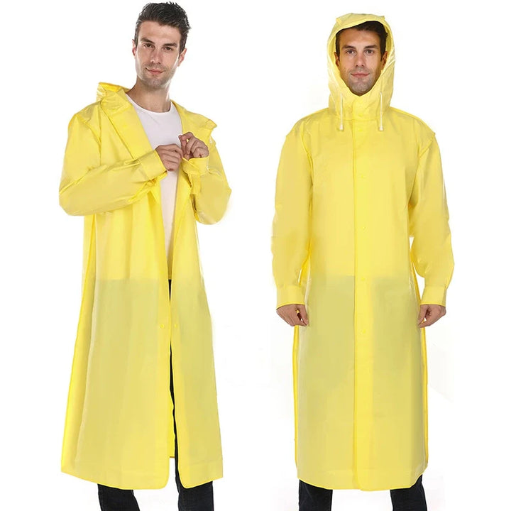 Men's Long Raincoat