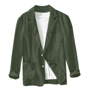 Men's Lapel Cotton Jacket