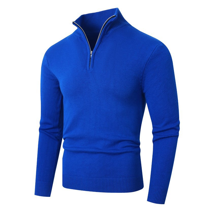 Men's Half Zip Knit Sweater