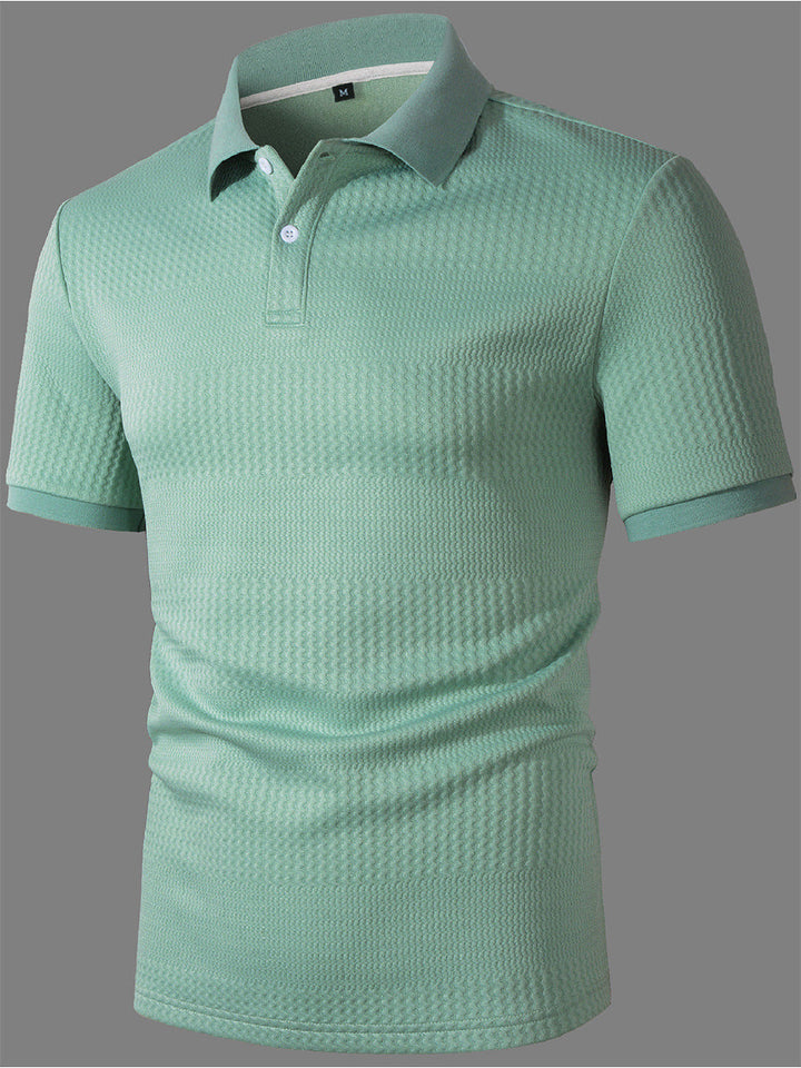 Men's Stretch Knit Polo Shirt