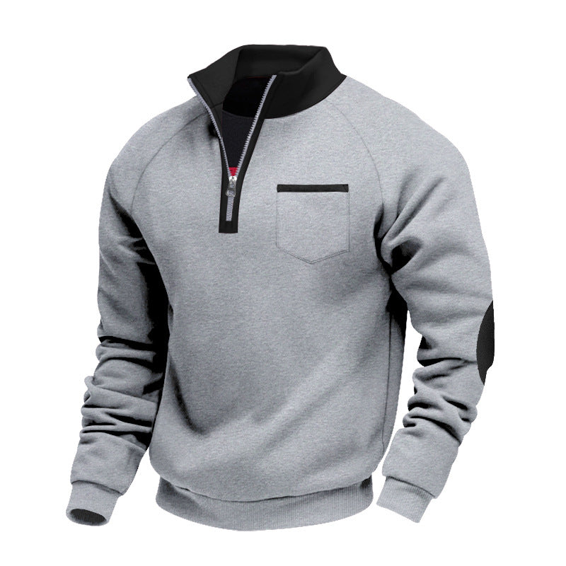 Men's Fleece PUllover with Half Zip