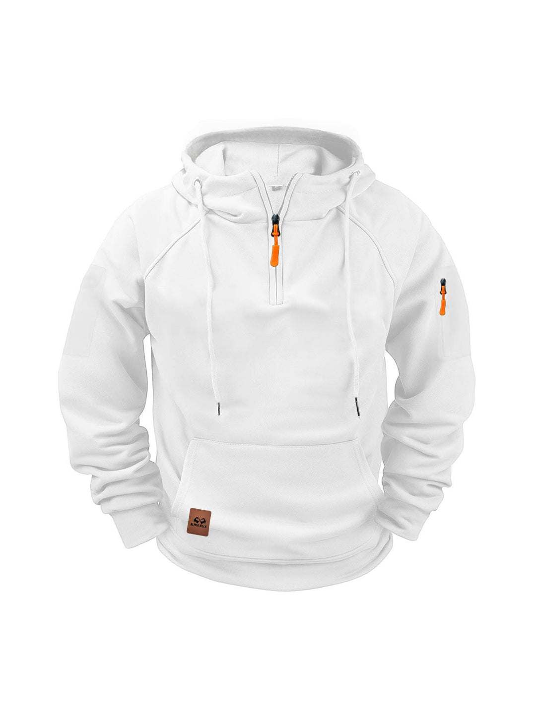Men's Half Zip Hooded Sweatshirt