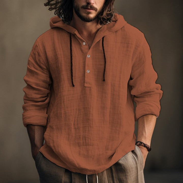 Men's Relaxed Henley Shirt