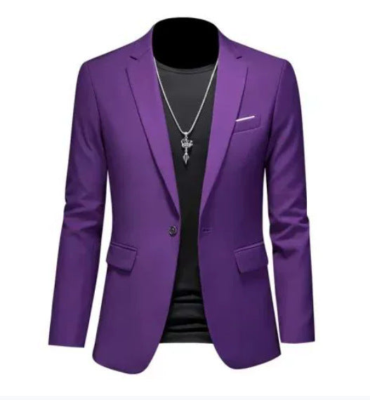 Men's Slim Fit Suit Jacket