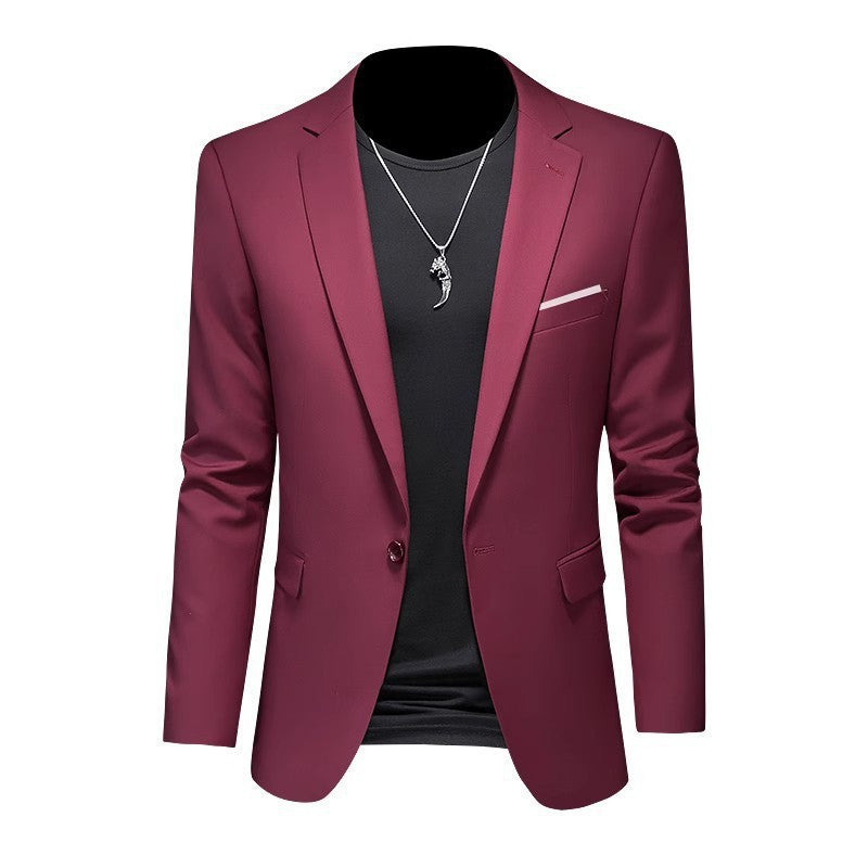 Men's Skinny Lapel Blazer