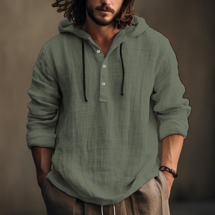 Men's Relaxed Henley Shirt