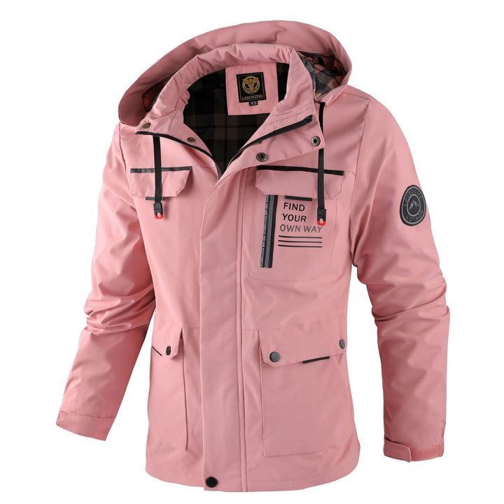 Men's Flared Hooded Jacket