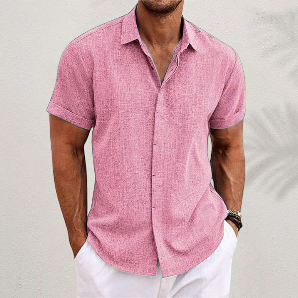 Men's Structured Short Sleeve Shirt