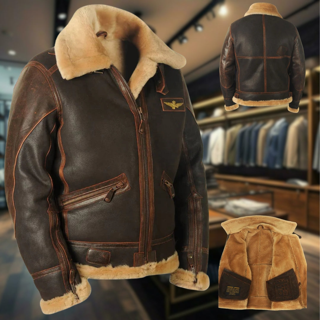 Men's Classic Aviator Jacket