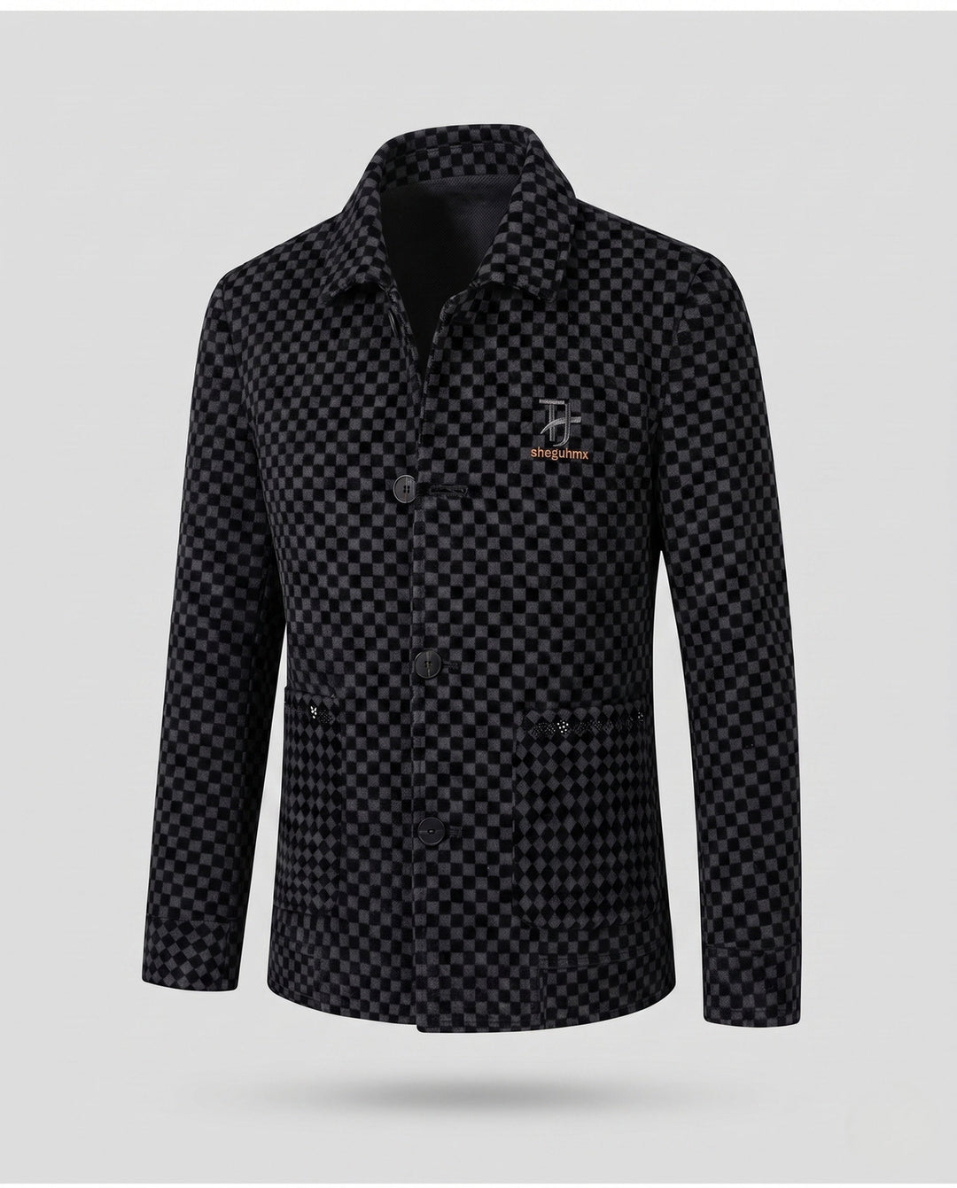 Men's Checked Casual Jacket
