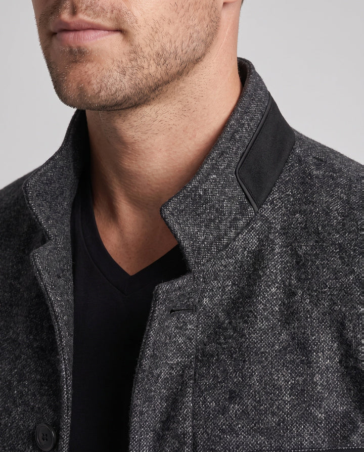 Men's Textured Short Coat
