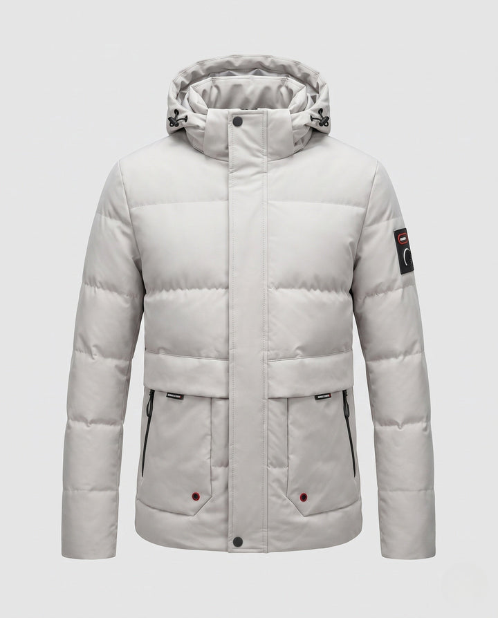 Men's Minimalist Quilted Parka