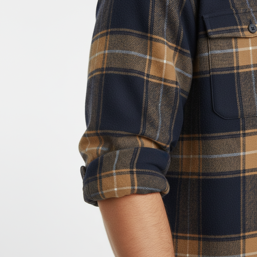 Men's Brushed Flannel Shirt