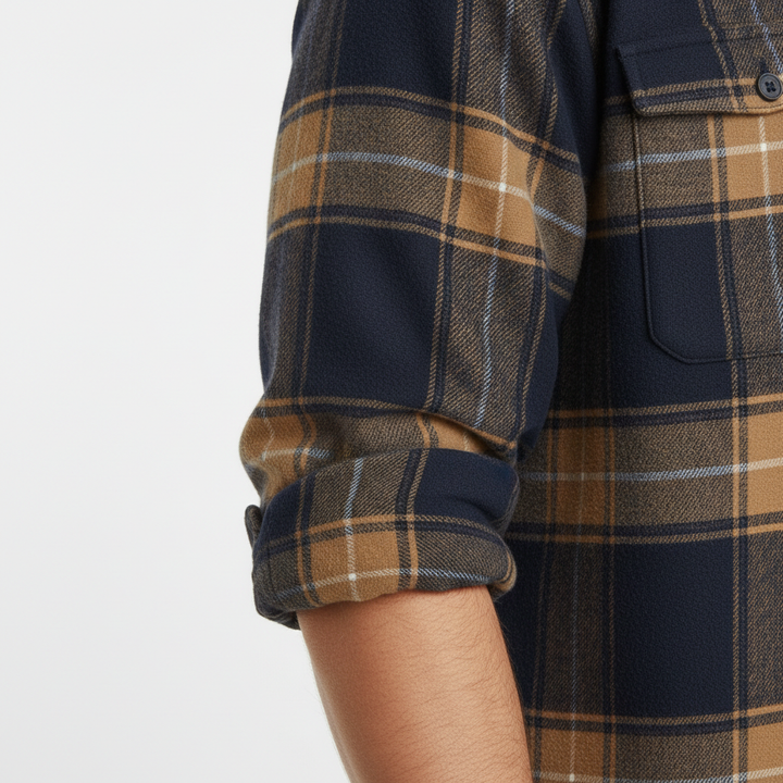 Men's Brushed Flannel Shirt