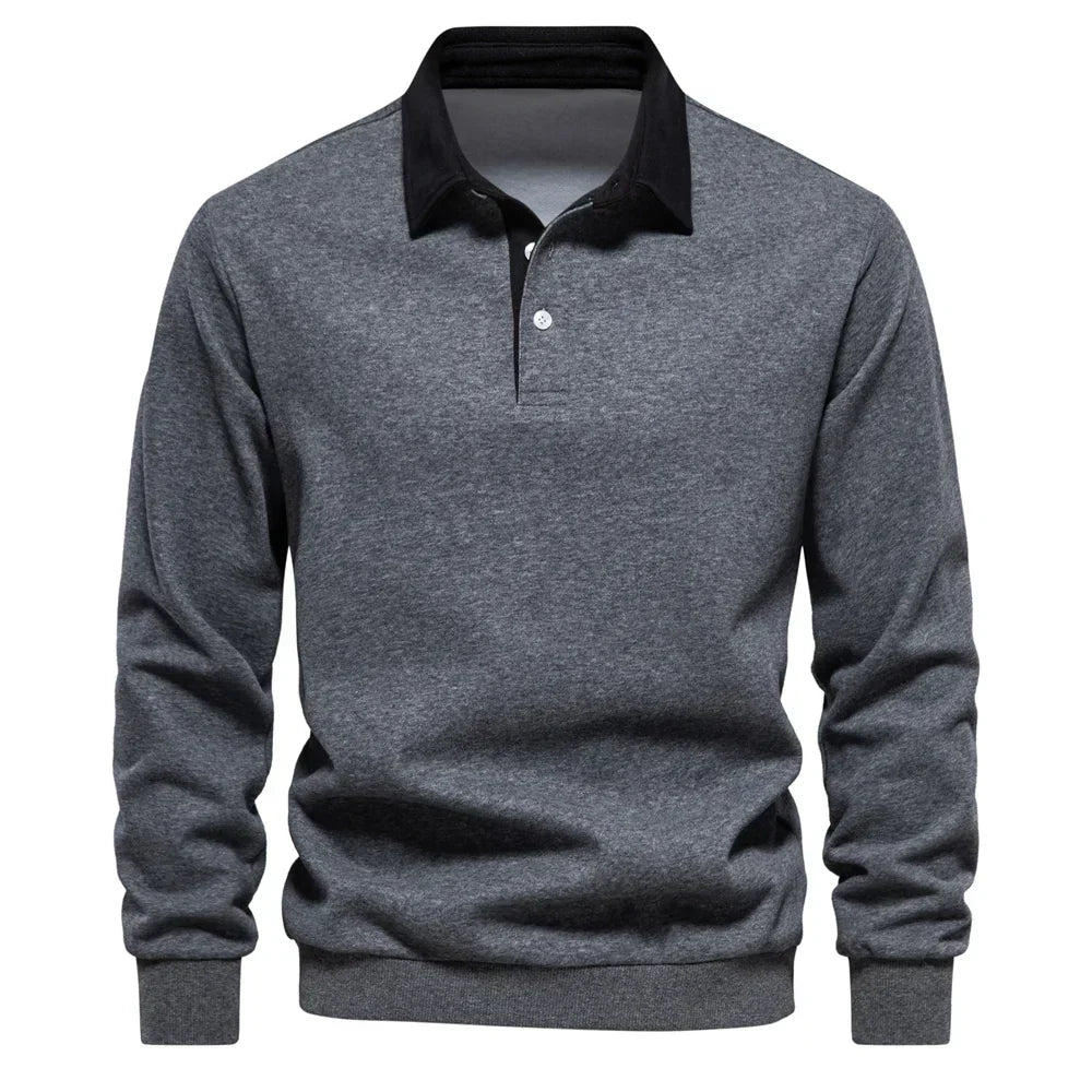 Men's Polo Sweater
