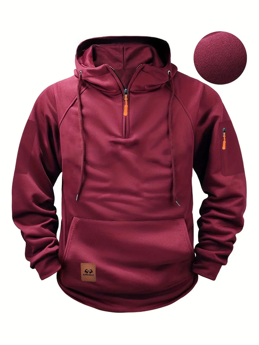 Men'S Zip Hoodie
