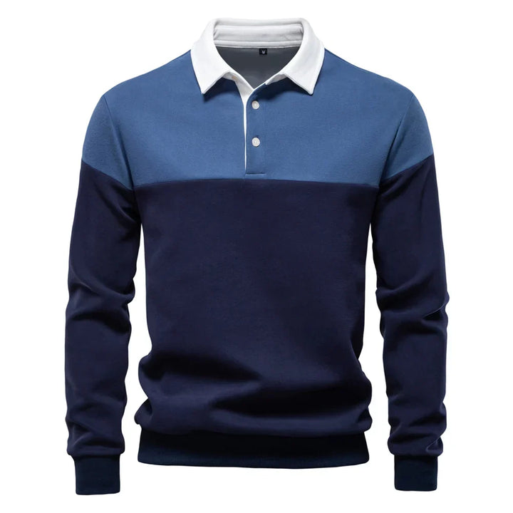 Men's Polo Collar Winter Sweater
