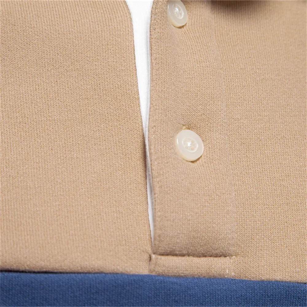 Men's Polo Collar Winter Sweater
