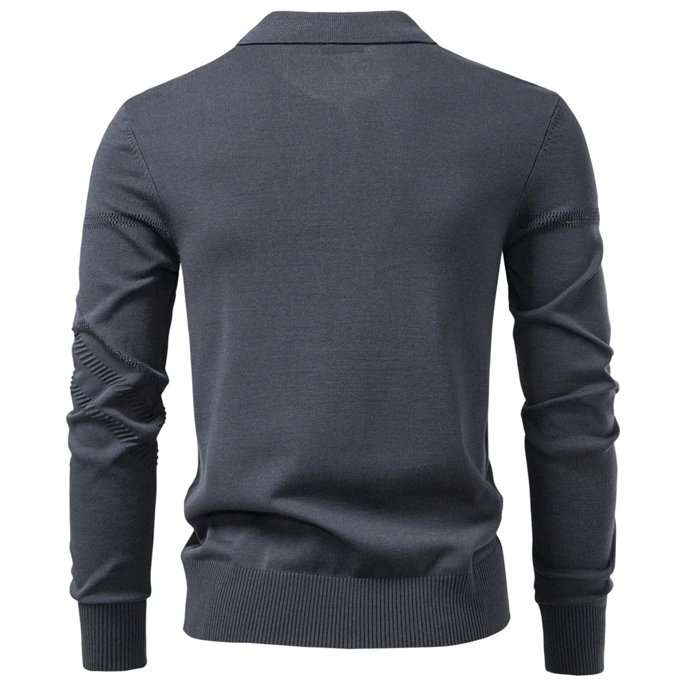 Men's Winter Polo Shirt