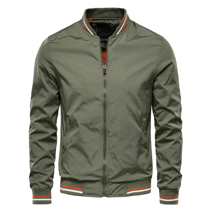 Men's Contrast Bomber Jacket