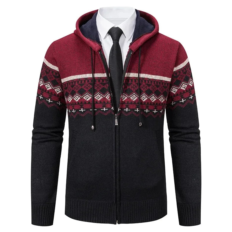 Men's Ethnic Knit Jacket