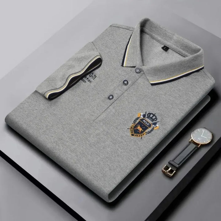 Men's Classic Embroidered Polo Shirt