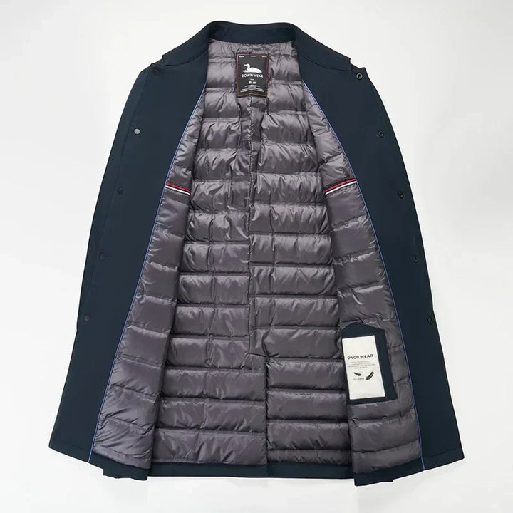 Men's Insulated Trench Coat