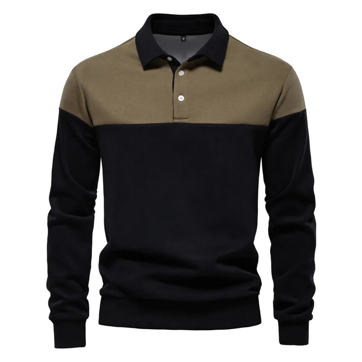 Men's Collared Polo Sweater