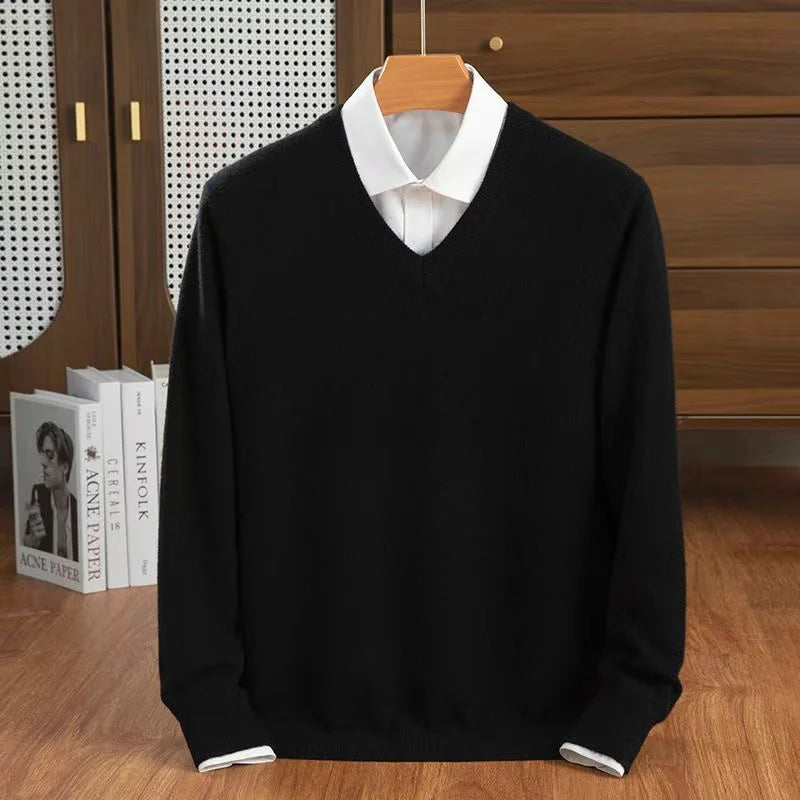 Milan Premium V-Neck Sweater