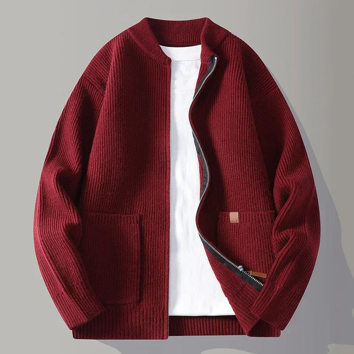 Men'S Corduroy Zip Jacket