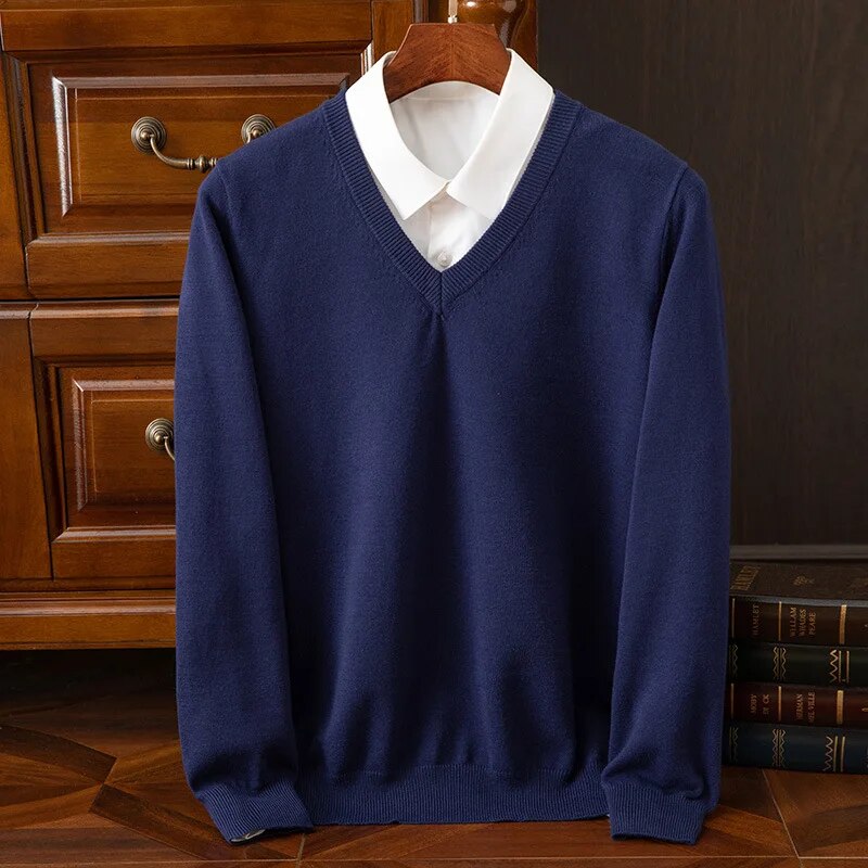 Olympia Premium V-Neck Sweater