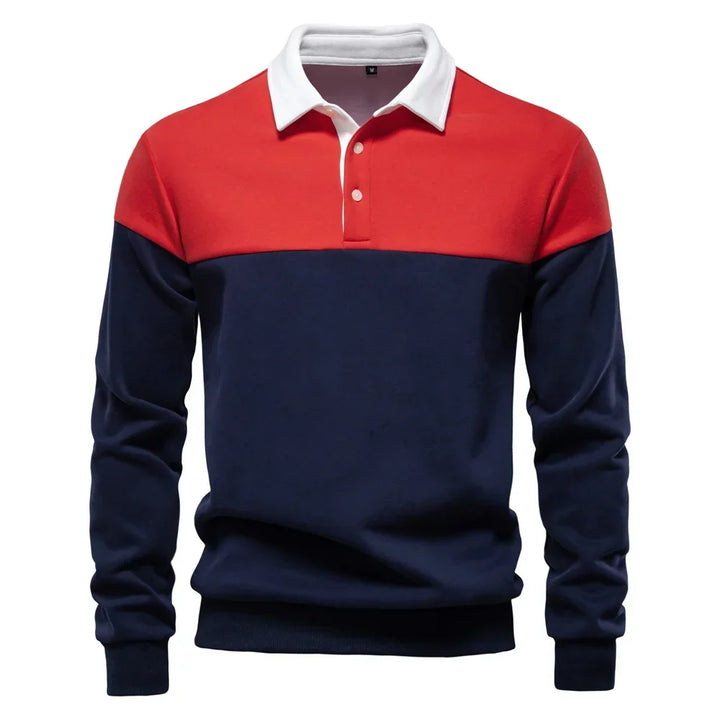 Men's Collared Polo Sweater