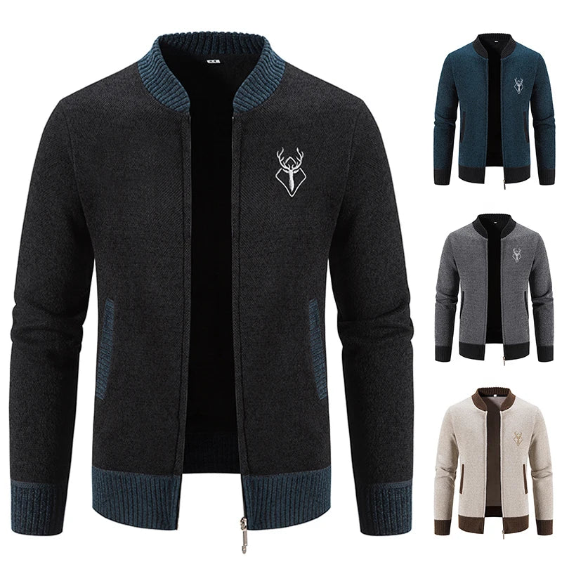 Men's Deer Icon Knit Vest