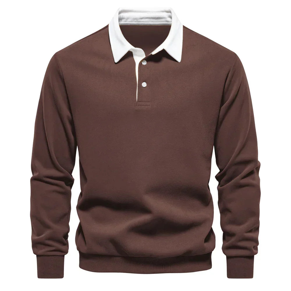 Men's Polo Sweater