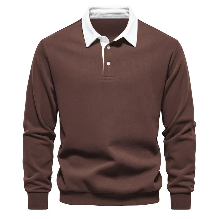 Men's Polo Sweater