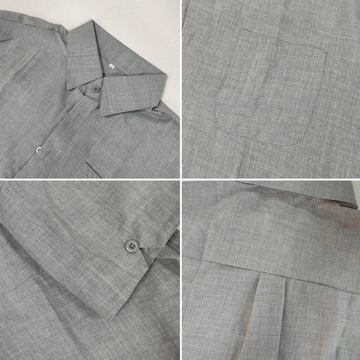 Men's Linen Texture Shirt
