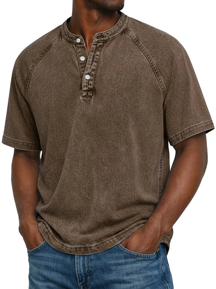 Men's Vintage Button Shirt
