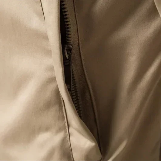 Men's Ribbed Bomber Jacket