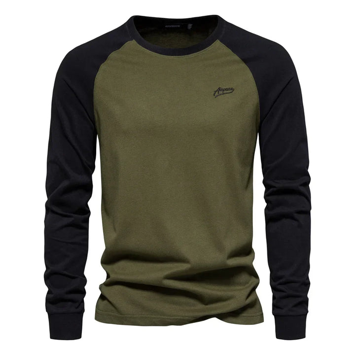 Men's Sporty Long Sleeve Shirt
