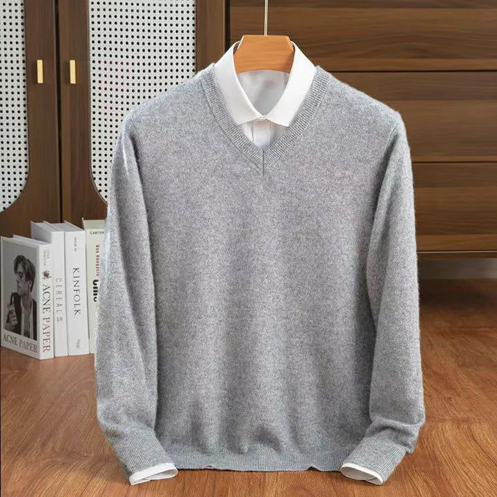 Milan Premium V-Neck Sweater