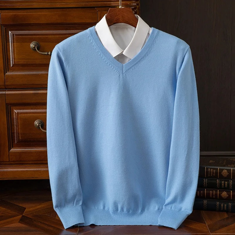 Olympia Premium V-Neck Sweater